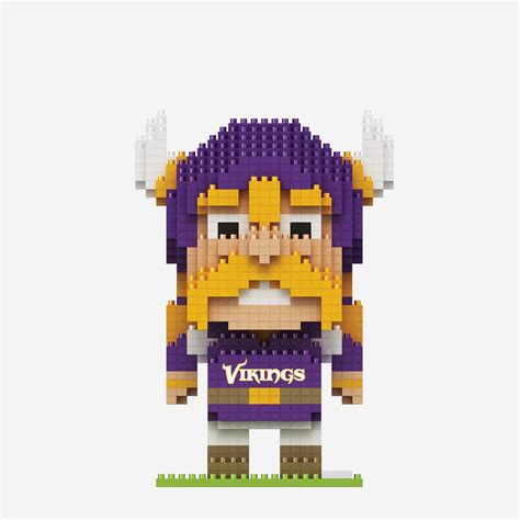 Viktor the Viking Minnesota Vikings BRXLZ Mascot FOCO