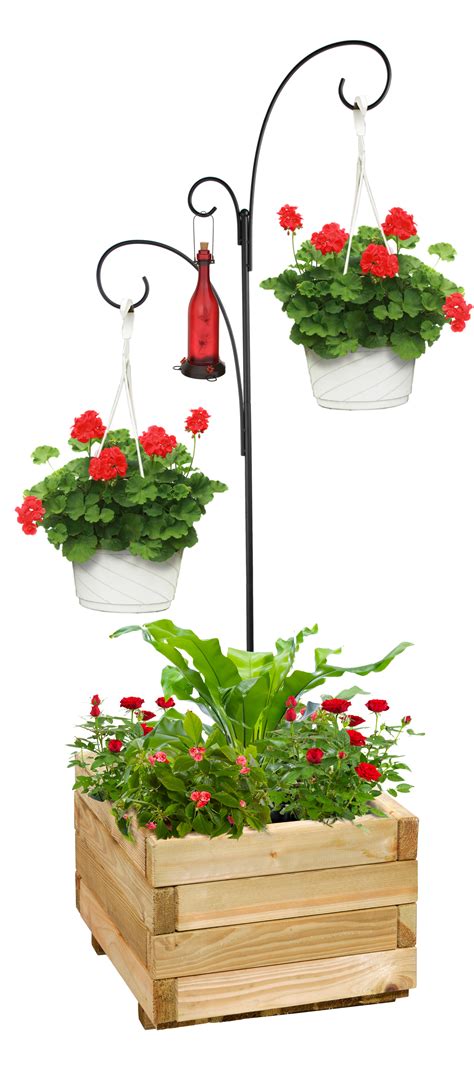 Garden Hanging Basket Plant Stand at Scott Martinez blog