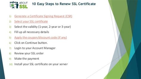 What is the Process of SSL Certificate Renewal?