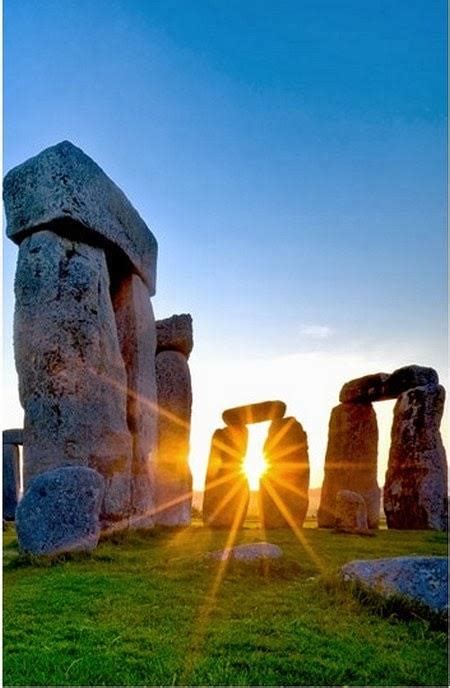 An amazing sunset over the Stonehenge. - Access Medical IPA