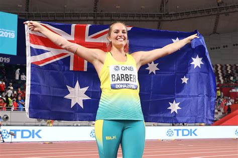 Kelsey-Lee Barber is World Champion! 2019 IAAF World Championships ...