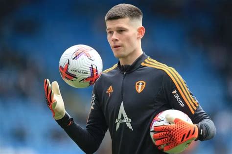 Leeds United goalkeeper Illan Meslier handed international call-up as ...