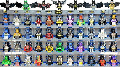 Epic LEGO Batman Minifigures includes every Official Lego Batsuit KnockOffs Custom & MOC ...