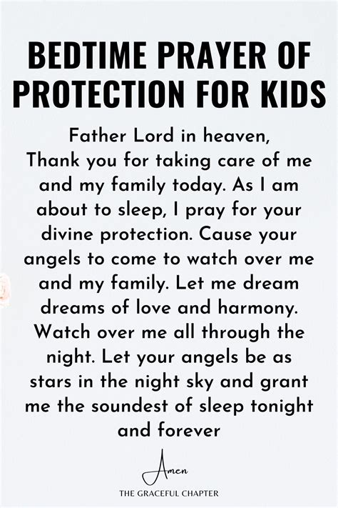 Bedtime Prayers for Kids