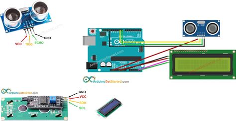 Ultrasonic sensor and servo motor arduino code - topsmilo