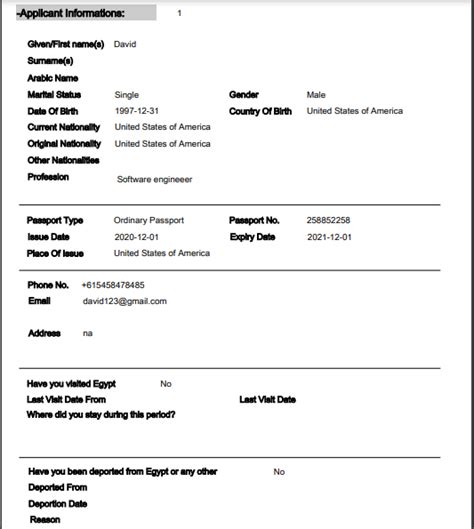 Guide for Requirements to Egypt application forms, filling and process in 2023