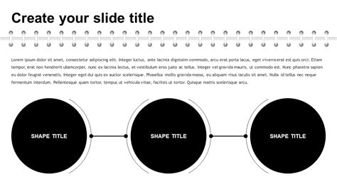 Spring Note Mono PowerPoint Templates - PowerPoint Free