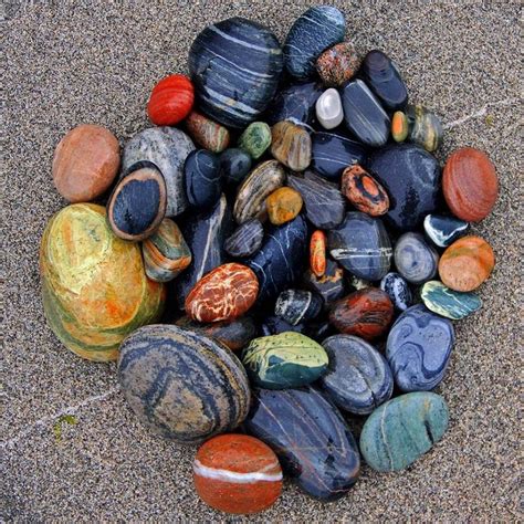 Rocks found on Pebble Beach in Marathon. | Rock and pebbles, Rock collection, Pebble stone