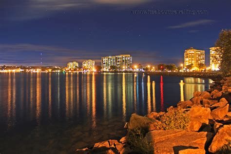 Barrie, Ontario Waterfront Long Exposure Night Images