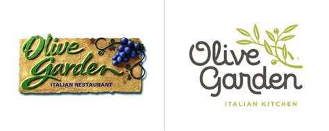 Before & After: Olive Garden's New Logo | Olive gardens, Olive garden ...