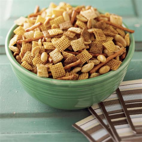 Sweet Baked Caramel Chex Mix Recipe