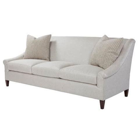 Theodore Alexander Marquette Modern Classic White Tightback Sofa | Sofa ...