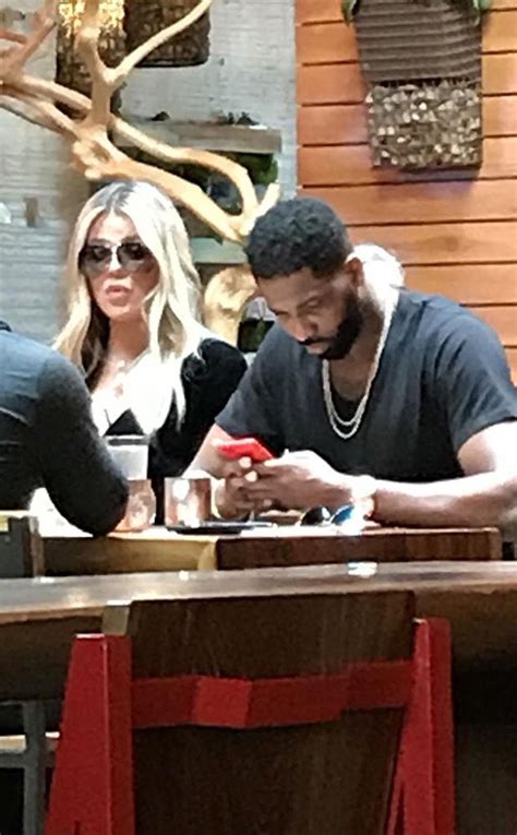 Khloe and Tristan Spotted for the First Time Together Since Scandal | E! News