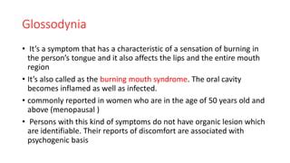 Glossodynia | PPT