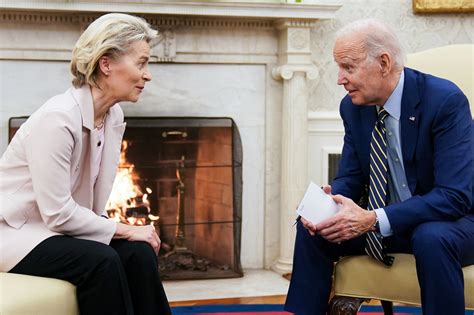 EU's von der Leyen says she and Biden agreed to dialogue on clean tech ...