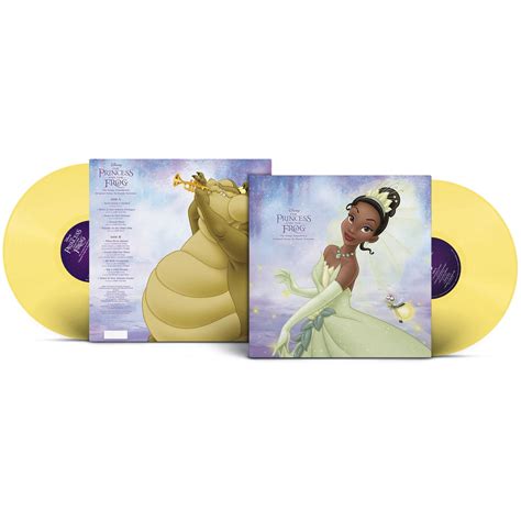 Princess and the Frog: The Songs Soundtrack (Lemon Yellow Vinyl) - JB Hi-Fi