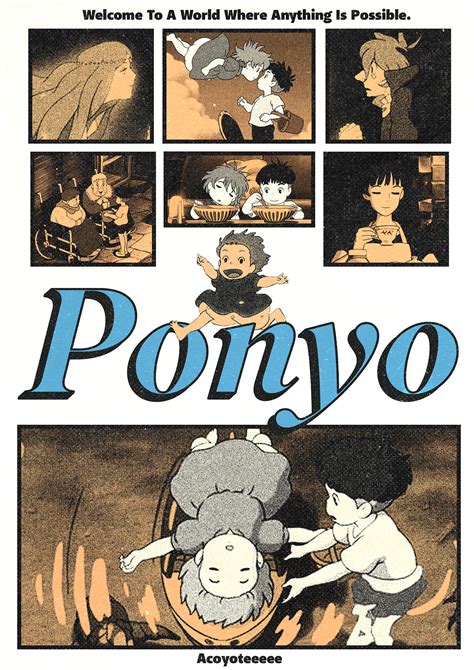 PONYO 2008 | POSTER EXPERIMENT :: Behance