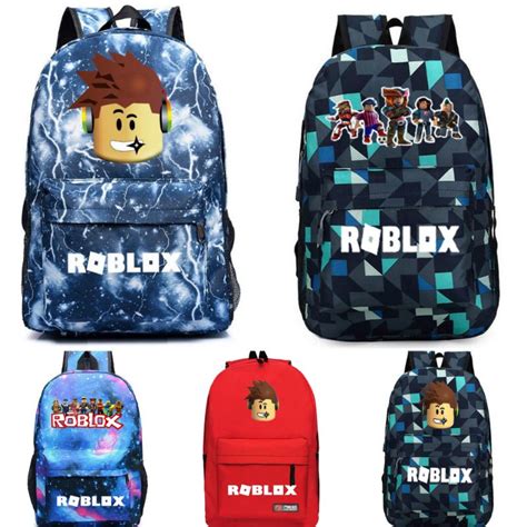 Roblox school bag boys kids backpack roblox bagpack | beg sekolah ...