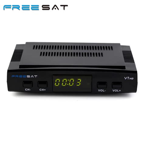 Free sat V7 HD DVB S2 Receptor satellite Decoder + USB WIFI FULL HD 1080p Satellite Receiver ...