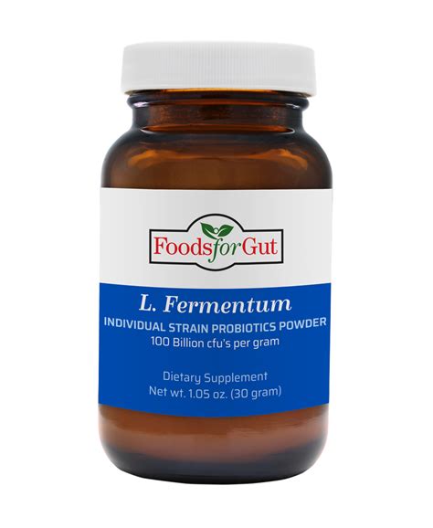 Lactobacillus Fermentum Probiotic Powder | Foodsforgut Editor X