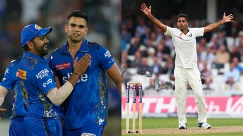 IPL 2023: Arjun Tendulkar picks Bhuvneshwar Kumar as his 1st IPL wicket ...