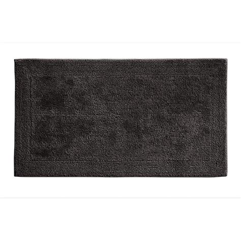 Grund Organic Cotton Puro 24-in x 60-in Gray Cotton Bath Rug at Lowes.com