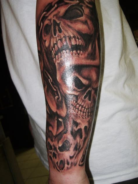 25 Cool Tribal Skull Tattoos