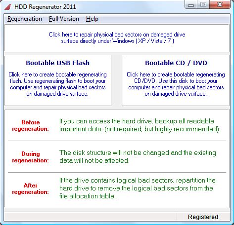 HDD Regenerator - Recovery Software Download for PC