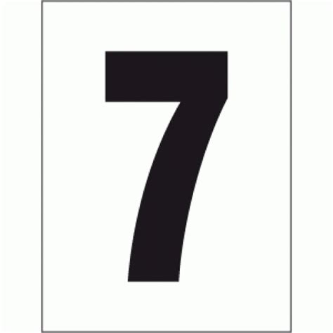 Aisle Number 7 sign