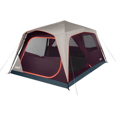 Coleman Skylodge 10-Person Instant Camping Tent, Blackberry - Walmart.com