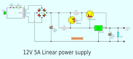 12v power supply circuit diagram with led - Wiring Diagram and Schematics