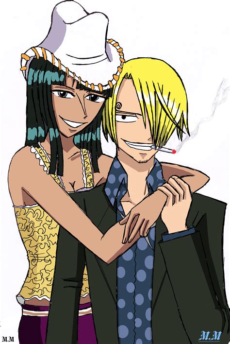 Sanji X Robin by MorganeManga on DeviantArt