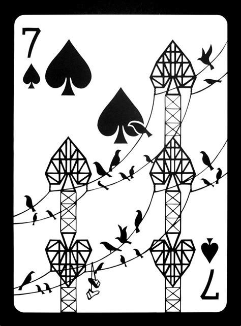 The Seven of Spades by Omegalpha.deviantart.com on @deviantART | Playing cards art, Playing ...