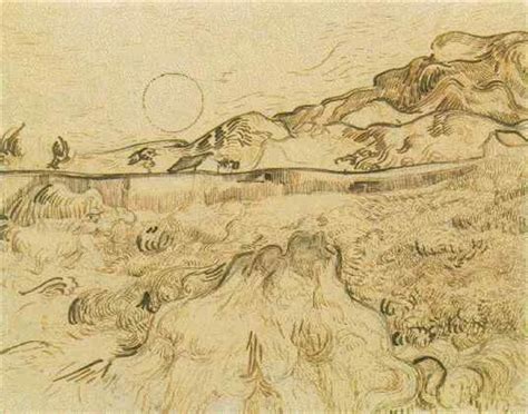 Enclosed Wheat Field with Reaper, 1889 - Vincent van Gogh - WikiArt.org