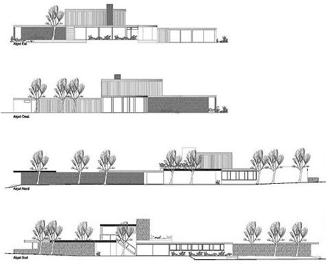 Richard Neutra Kaufmann House Plans - House Design Ideas