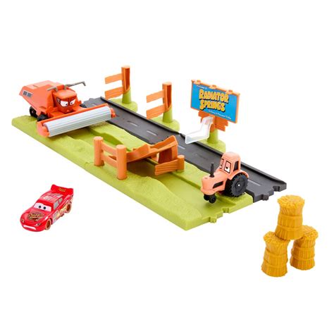 Disney Pixar Cars Frank Escape and Stunt Race Playset