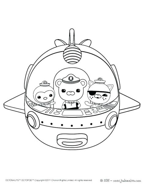 Octonauts Octopod Coloring Pages at GetDrawings | Free download