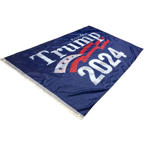 Trump 2024 Banner Flag - 3 x 5 ft Outdoor Nylon Double Sided Flags ...