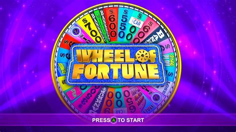 Wheel Of Fortune Ps4