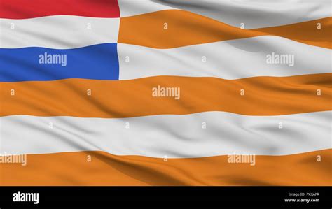 Orange Free State Flag, Closeup View, 3D Rendering Stock Photo - Alamy