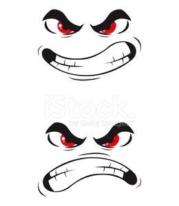 Mean Face Stock Vector | Royalty-Free | FreeImages