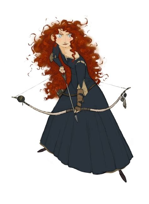 Merida concept art - Brave Photo (34506584) - Fanpop