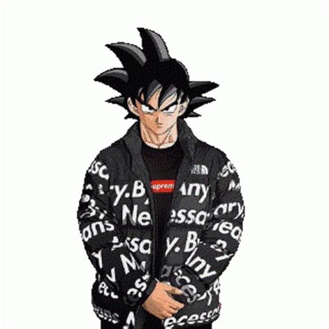 Swag Goku Sticker – Swag Goku – discover and share GIFs