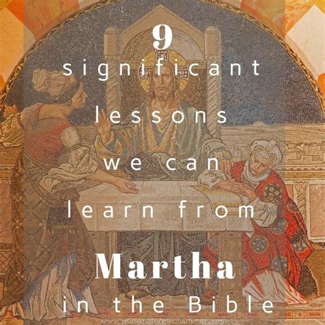 Martha in the Bible: 9 Lessons We Can Learn | Bible, Bible study help ...