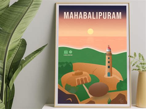 Lighthouse (Mahabalipuram) by Vivek S on Dribbble