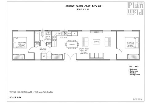 14X60 Mobile Home Floor Plans - floorplans.click