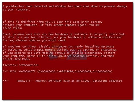 How to Fix Red Screen of Death (RSOD) in Windows