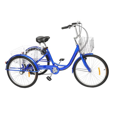 Ktaxon Adult Tricycle, 7 Speed Trike Bike Cruiser, with 24" Big 3 Wheels - Walmart.com - Walmart.com