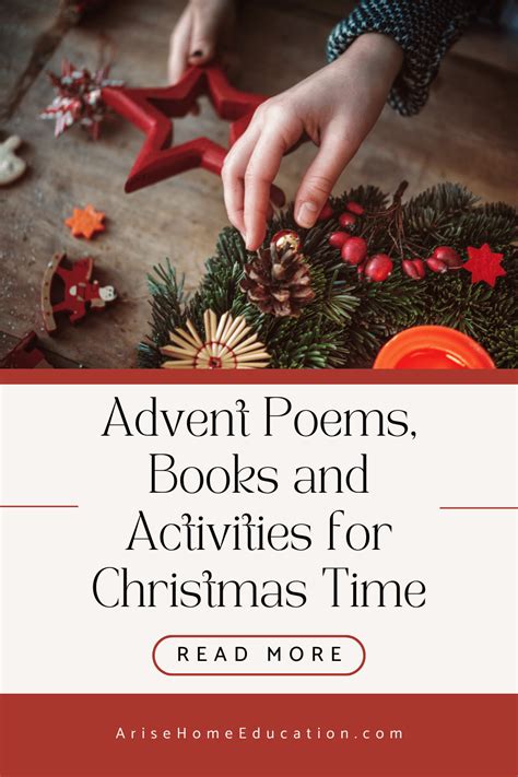 Advent Poems, Books and Activities for Christmas Time - Arise Home Education