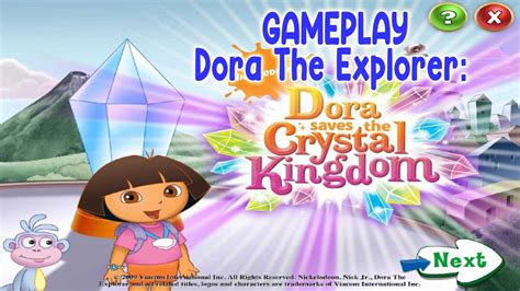 GAMEPLAY - Dora Saves the Crystal Kingdom (PC) - Dora the Explorer™- Full Game | Nickelodeon ...